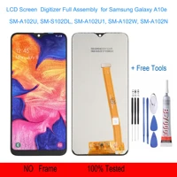 lcd screen and digitizer full assembly with frame for samsung galaxy a10e sm a102 free tools