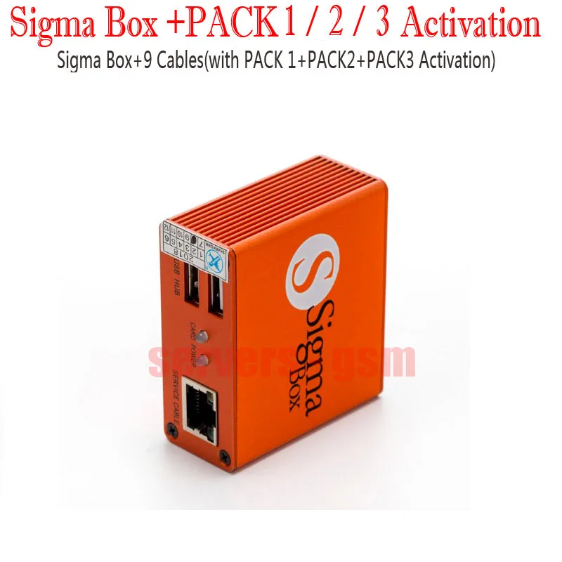 Новейшие 100% Оригинальные Кабели Sigma Box + 9 (с PACK 1 PACK2 PACK3) обновление | Мобильные
