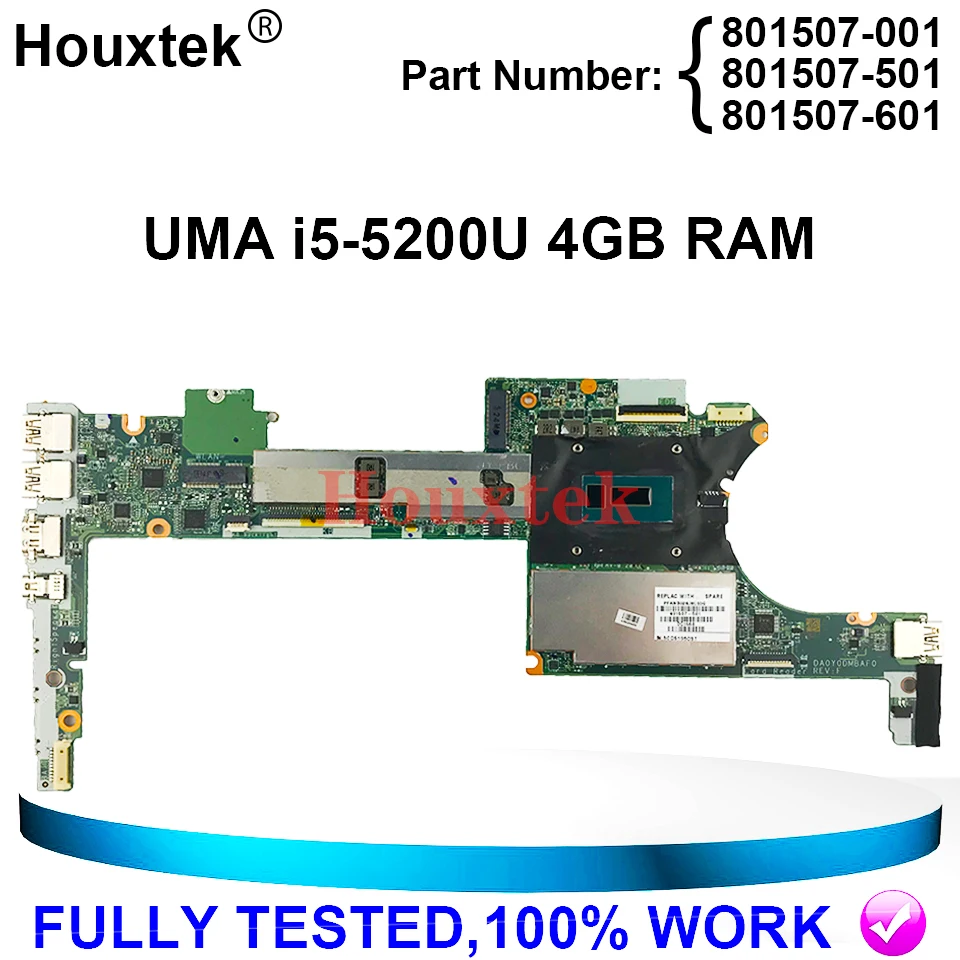 801507 001 аккумулятор большой емкости для HP призрак X360 G1 13 4003DX Материнская плата