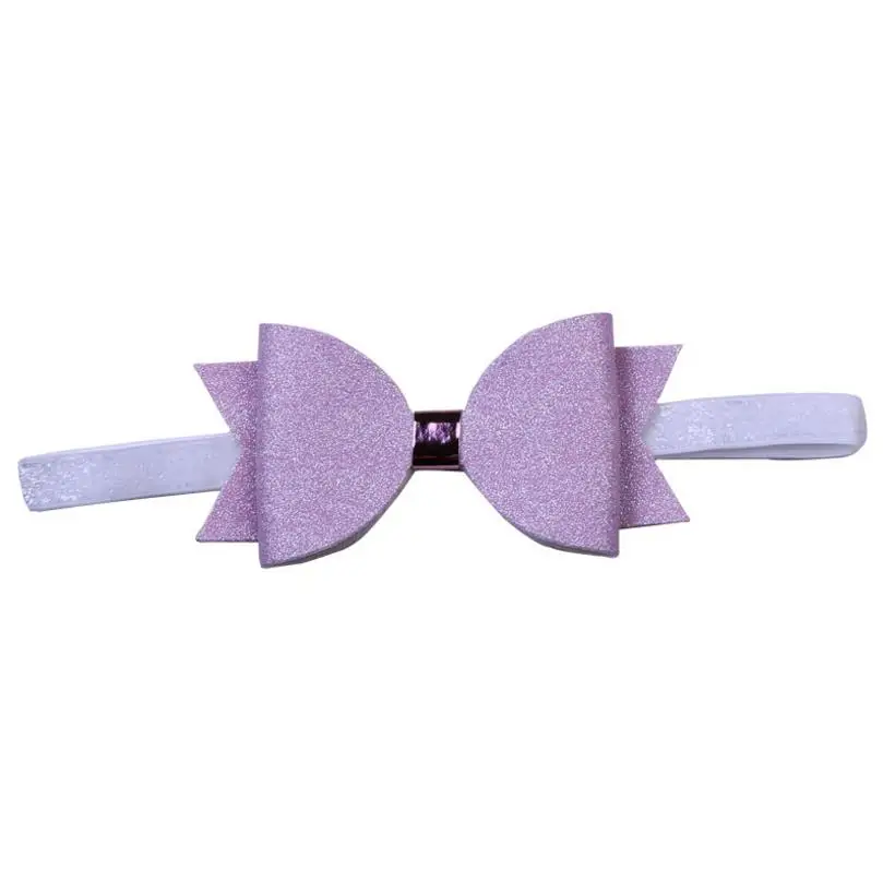 Новый бутик обручи для волос с кроличьими ушками Стрейчевые повязки детей звезды