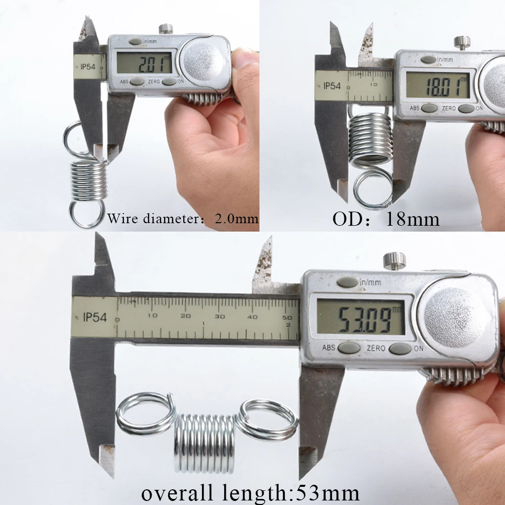 Оптовая продажа удлинительная пружина тележки из нержавеющей стали |