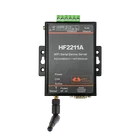 Сервер с последовательным устройством WiFi RS232RS485RS422, модуль преобразователя последовательного порта к Wi-Fi Ethernet HF2211A с вилкой европейского стандарта