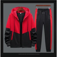 sondr fashionable new mens print breathable sports leisure jogging hoodie sports pants two piece suit in spring and summer