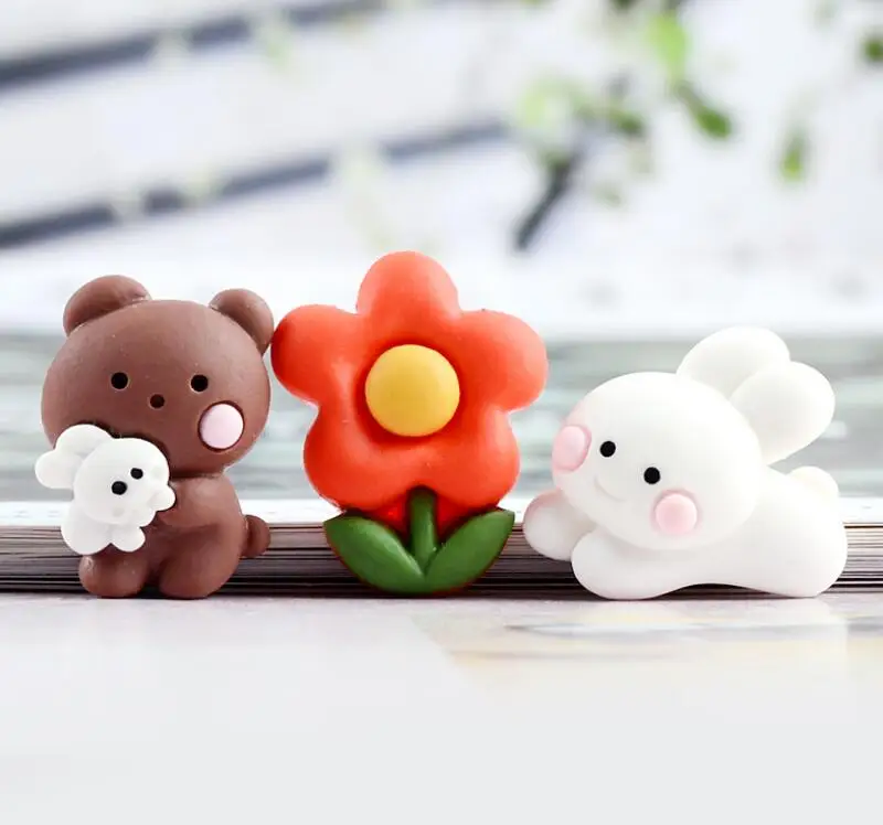 Кабошоны из смолы с плоской спинкой для скрапбукинга 20 шт./лот - купить по