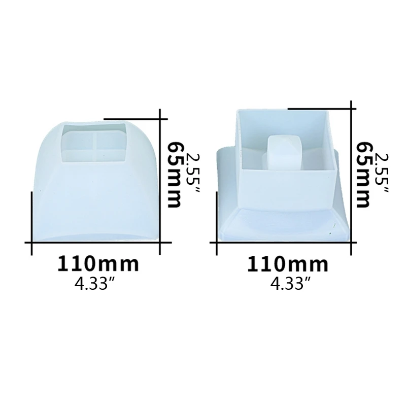 

Square Storage Box Container Resin Molds Storage Box Mould Silicone Mold for DIY Epoxy Resin Trinket Holder Home Decor
