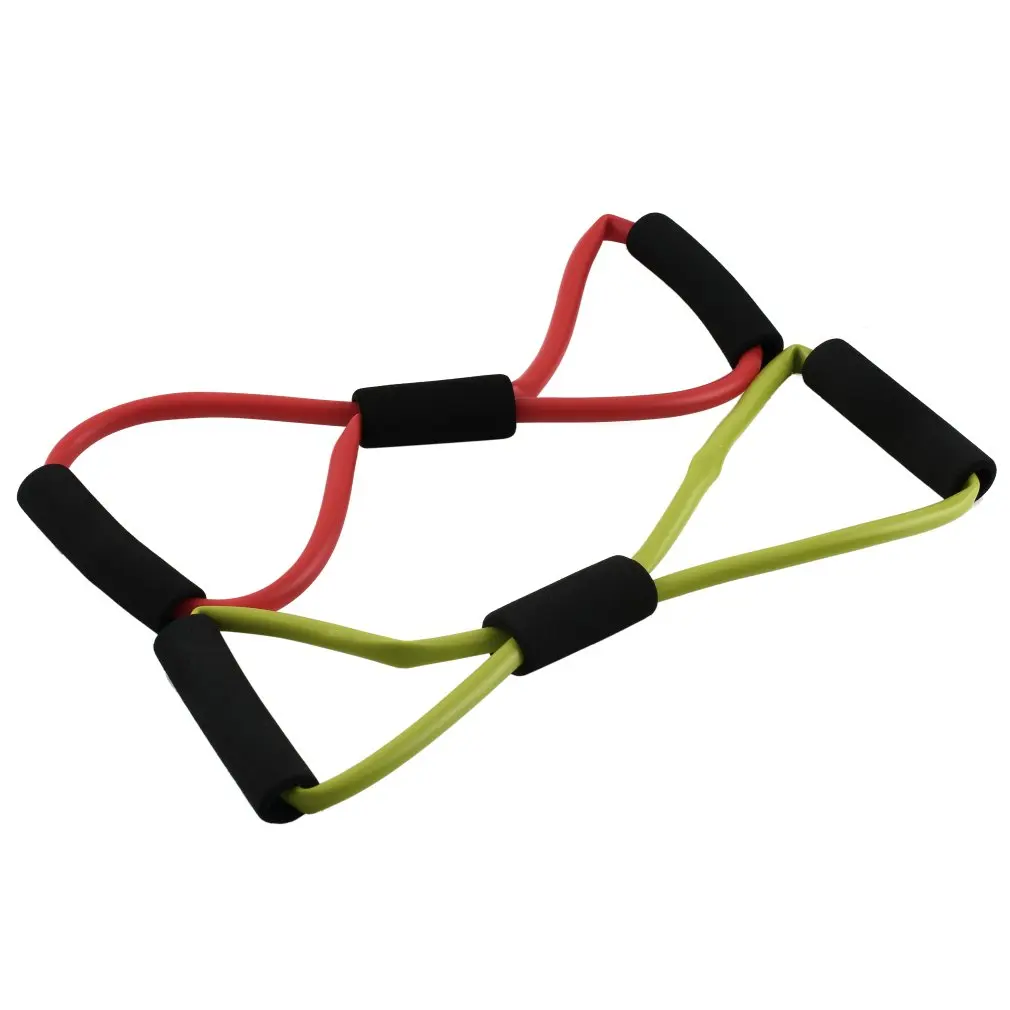 

Yoga Resistance Band Tube Stretch Body Fitness Muscle Workout Exercise Professional fashion Beautiful