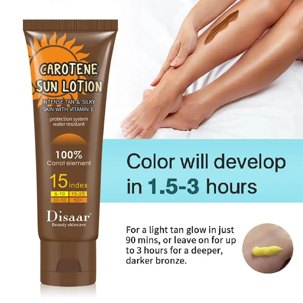 Бронзовый натуральный загар для тела самозагаряющийся крем загара увлажняющий