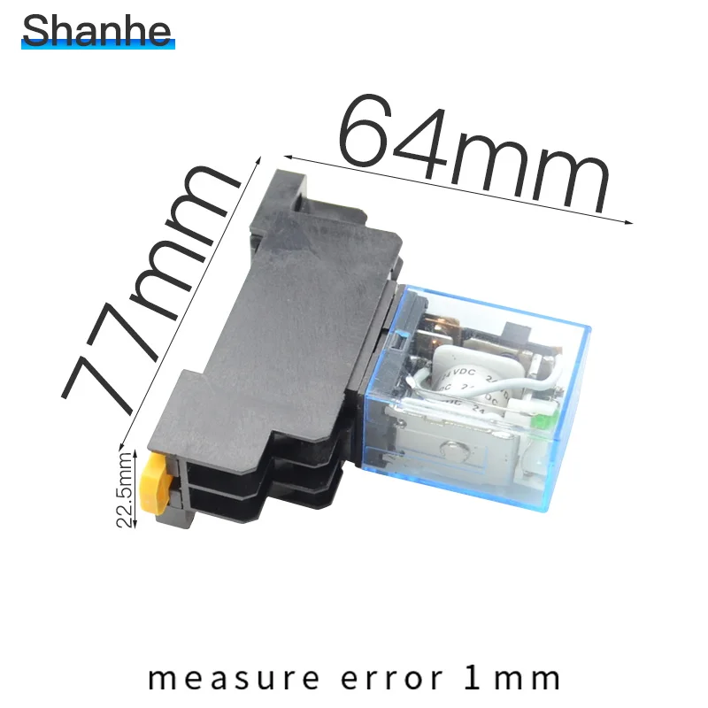 LY2NJ JQX-13F 12v 24v 110V 220v 10a релейный переключатель Электронные Микро Мини реле с