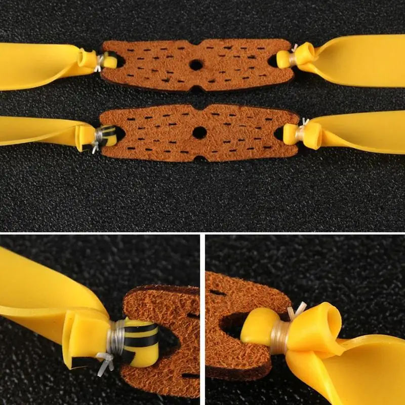 

10Pcs Thickness 0.65mm-1.0mm Outdoor Slingshot Powerful Rubber Tubing Hunting Flat Sports Elastic Rubber Band Catapult W7G2