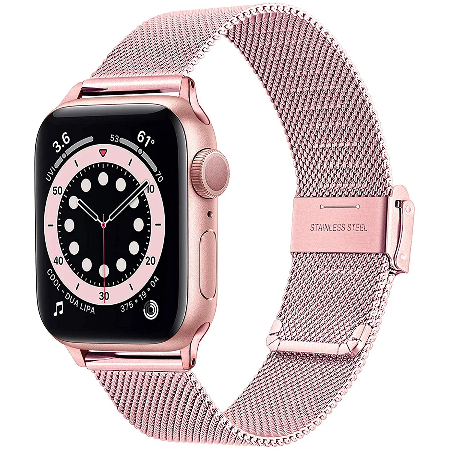 Плетеный сетчатый Браслет Essidi для Apple Watch Series 7 41 45 мм se 6 5 4 40 44 ремешок Миланская