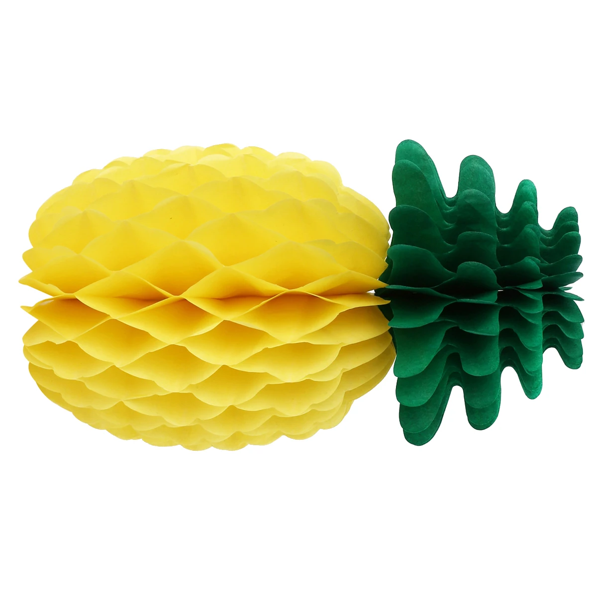 1 шт. 20 см Гавайская гирлянда в виде ананаса соты сделай сам желтая бумага для