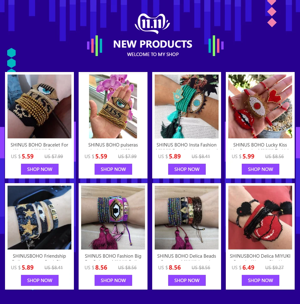 SHINUSBOHO Горячие MIYUKI Женщины pulseira Шарм Мужчины браслеты дружбы Geomettric ювелирные изделия модный подарок armbanden voor vrouwen