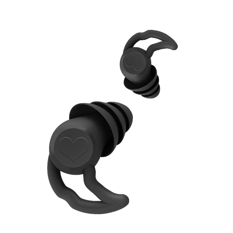 

2021 New 2PCS 3-layers Sleeping Earplugs for student Adult Kids 40 dB High snr