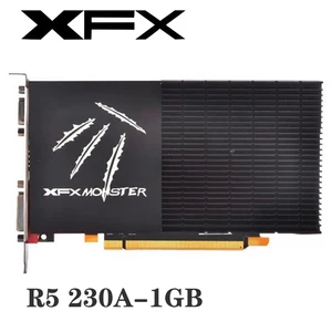 Original Used XFX Radeon R5 230A 1GB Video Cards GPU Radeon R5230A GDDR3 64bit Graphics Screen Cards Desktop Computer