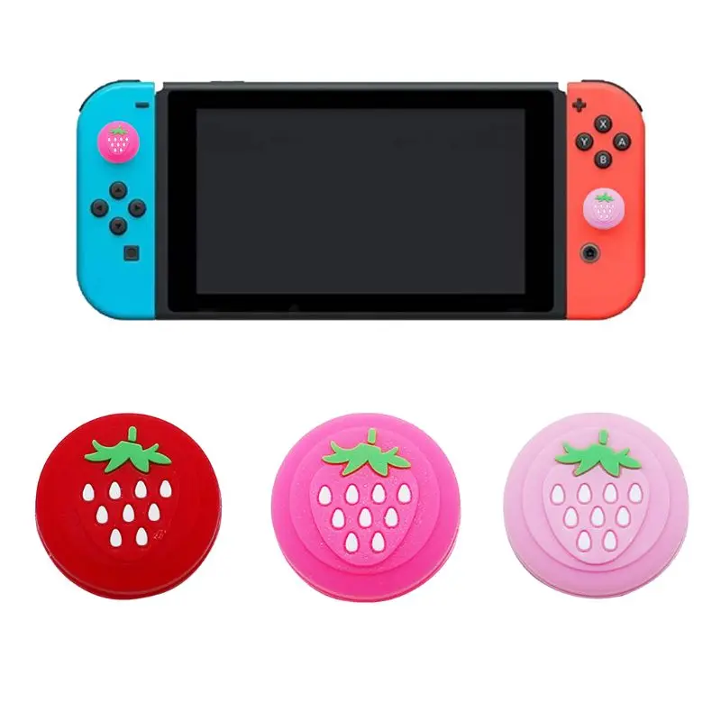

Thumb Stick Grip Cap Joystick Cover For N intendo Switch NS Lite Joy-Con Controller Nintend Silicone Thumbstick Case