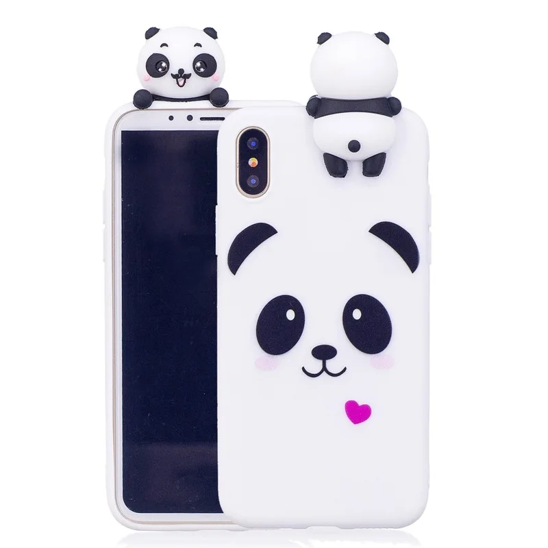 LAPOPNUT for Samsung Galaxy S20 Ultra S10 S10e Note 8 S9 Plus S8 S7 Edge 3D Cartoon Soft TPU Back Cover Non-Slip Shockproof Case |