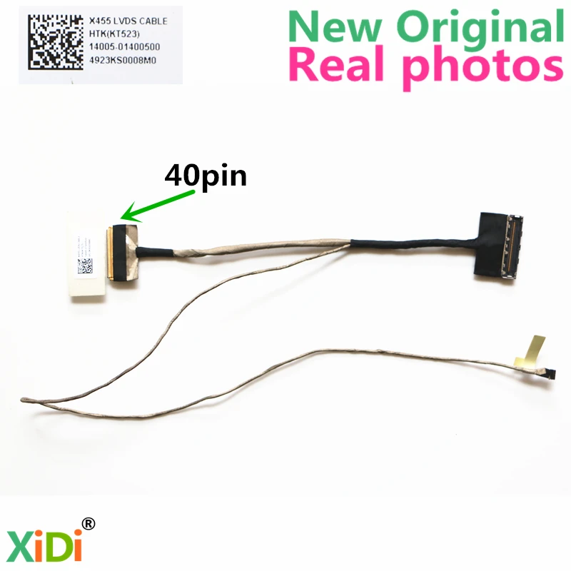 14005-01400500 кабель для ASUS A454 A455L X454 X455 X455L X455LD K455 F455LD K455L K454 K454W W419L Y483L LCD LVDS | Компьютеры и
