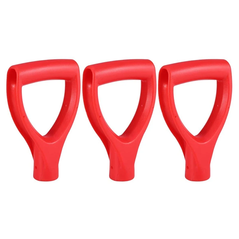 

3 Pcs Replacement Snow Shovel D Handle Plastic Snow Shovel Handle for Shovels Fork Spade Garden Accessories