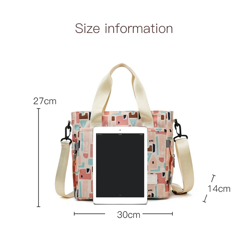 

Fashionable Mummy Bag Large Capacity Baby Bag One Shoulder Baby Bag Out Mother and Baby Bag Baby Care Bag