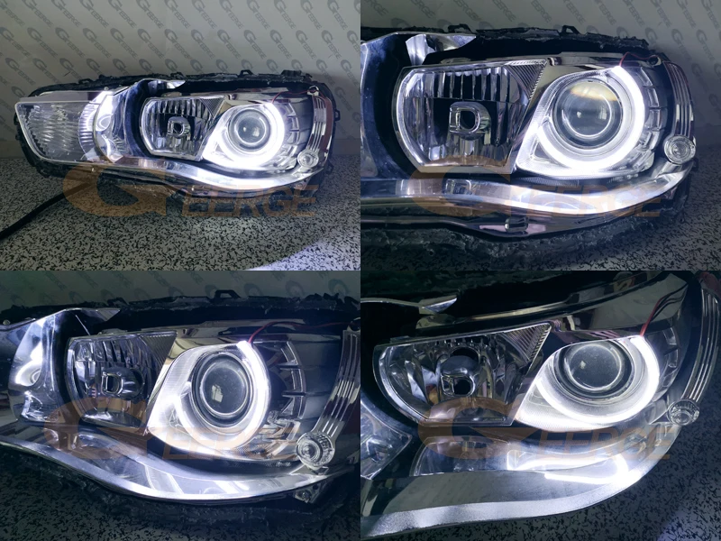 Для Mitsubishi Outlander II 2010 2011 2012 светильник с ксеноновой головкой отличный ультра яркий