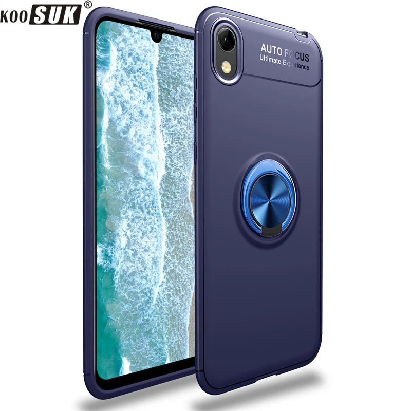 Мягкий силиконовый чехол для huawei Y5 2019 5 71 &quotВращающийся Автомобильный держатель