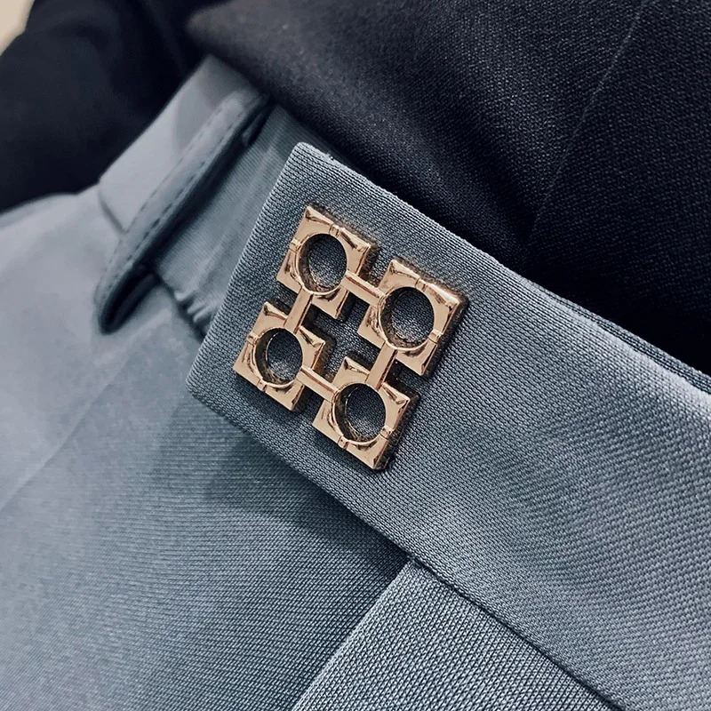 

Men's Suit Pants Autumn New Formal Pants Korean Version of Slim Ankle Trouser Business Casual Fashion Men's Clothing Dress Pants