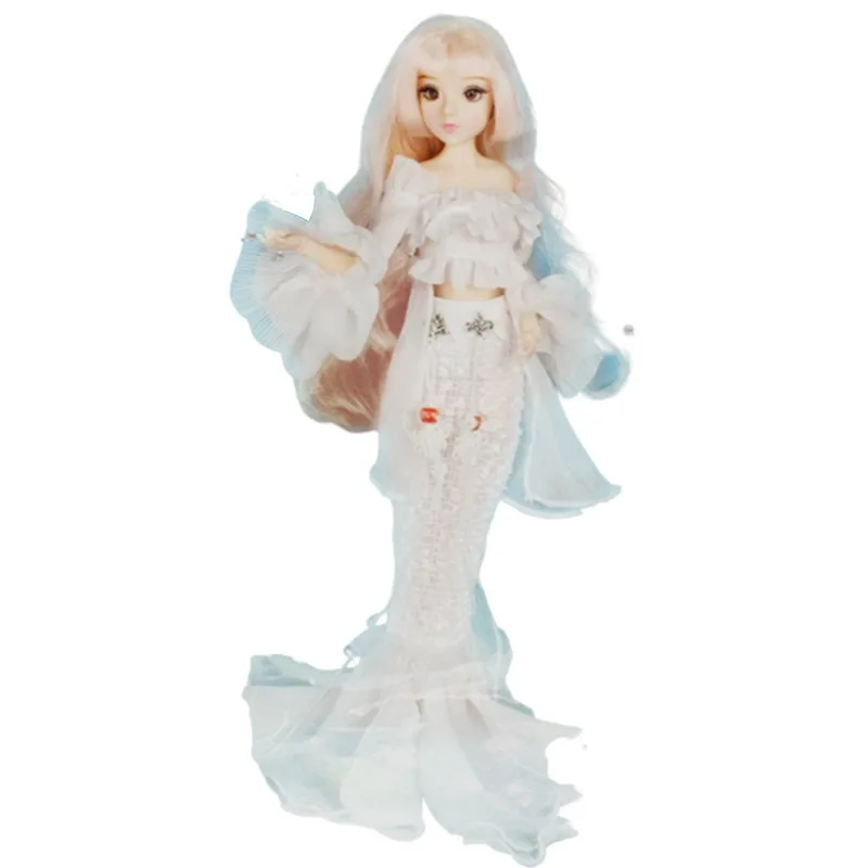 

DBS 1/6 BJD 12 Constellations Pisces Doll 12 Ball Jointed Dolls Fashion Flexible Resin Figure Female Fullset Toy for Children
