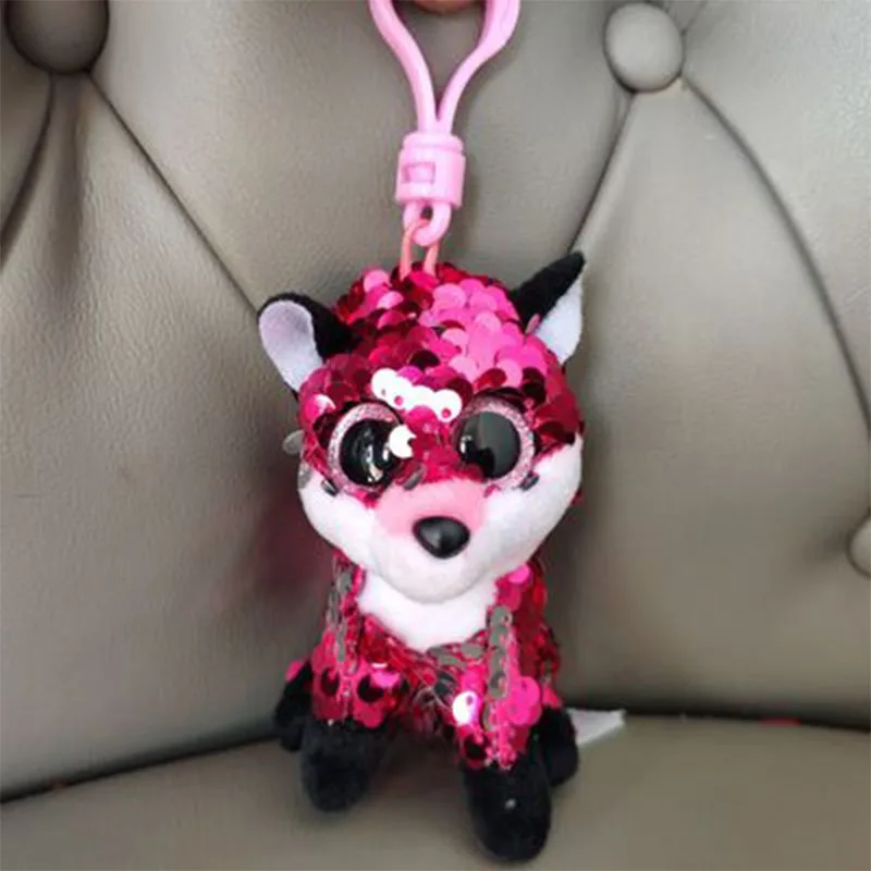 Новинка Ty Beanie Boos Большая искусственная подвеска Единорог Леопард ворона