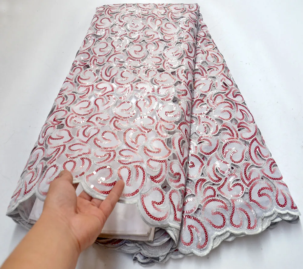 

Newest Black+Gold lace fabric french lace fabric wedding dress glitter sequins fabric organza lace in switzerland 5yard/lot