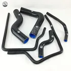 Комплект силиконовых шлангов радиатора для Subaru Impreza GC8 GF8 STI EJ20 WRX 96-00 красныйсинийчерный