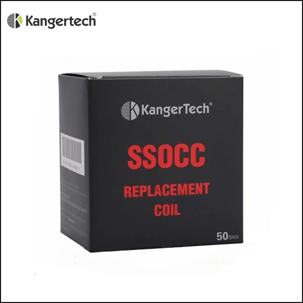 

Original Kanger SSOCC Coils Vape 0.5/1.2/1.5ohm Replacement Coil Head for Toptank Topbox Mini Subox Mini C Box Mod Starter Kit