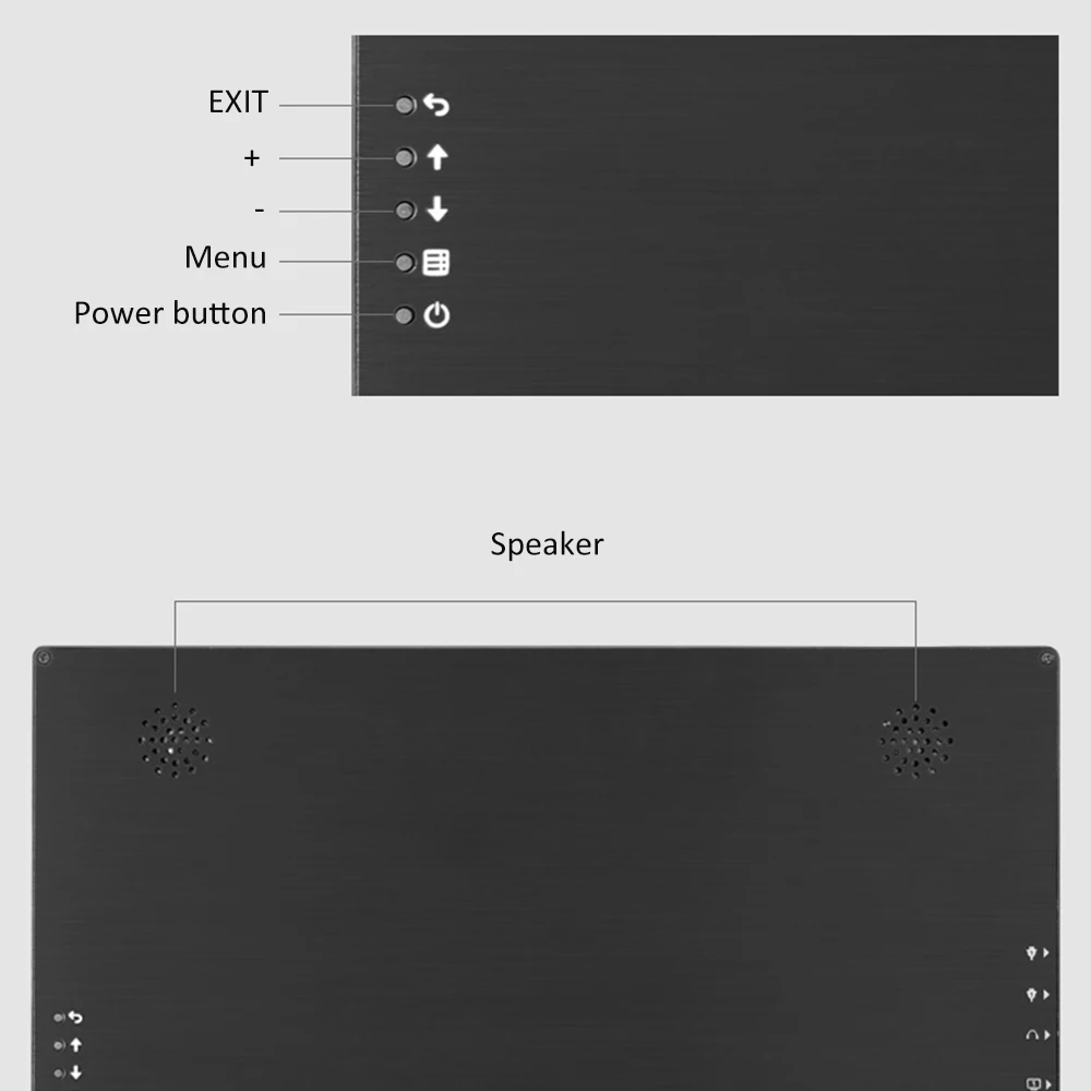 Светильник Вес 10 дюймов 2K HDMI совместимых с Портативный продлить монитор для