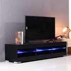 Подставка для телевизора, 57 дюймов, RGB светодиодный с 6 открытыми ящиками