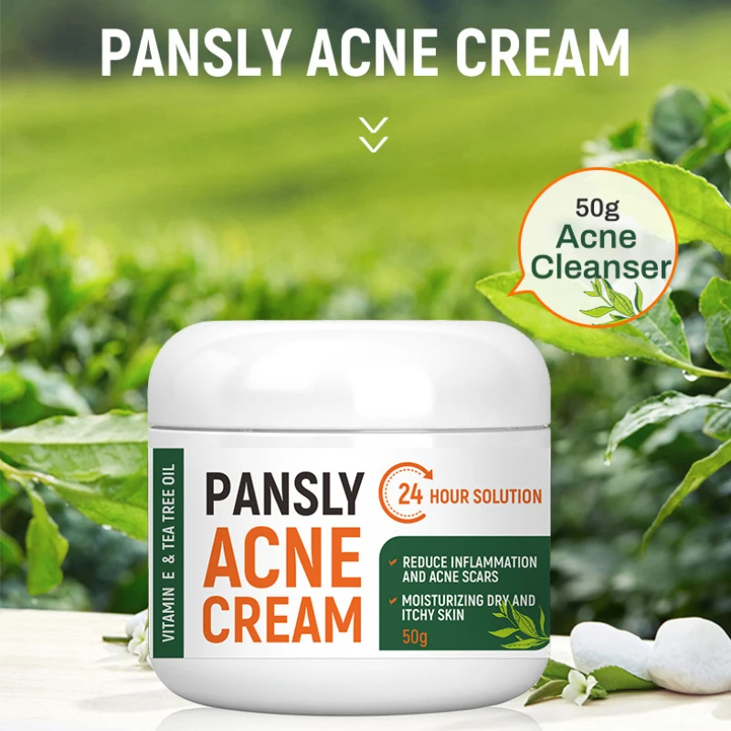 

1 шт., крем для лица с рисунком чайного дерева