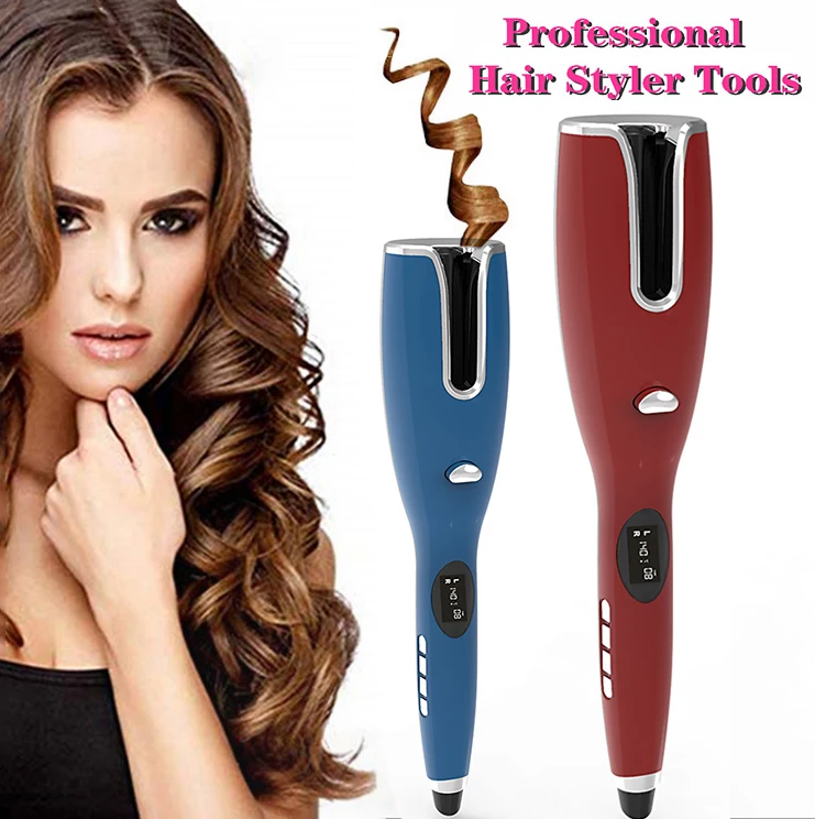 

Автоматический утюжок для завивки волос, керамическая плойка с ЖК-дисплеем