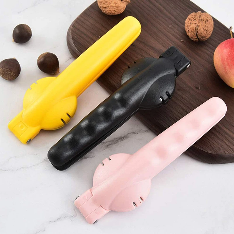 

2 In 1 Walnut Clip Nut Opener Cutter Stainless Steel Chestnut Clip Pliers Metal Nutcracker Chestnut Clamp Sheller Kitchen Gadget