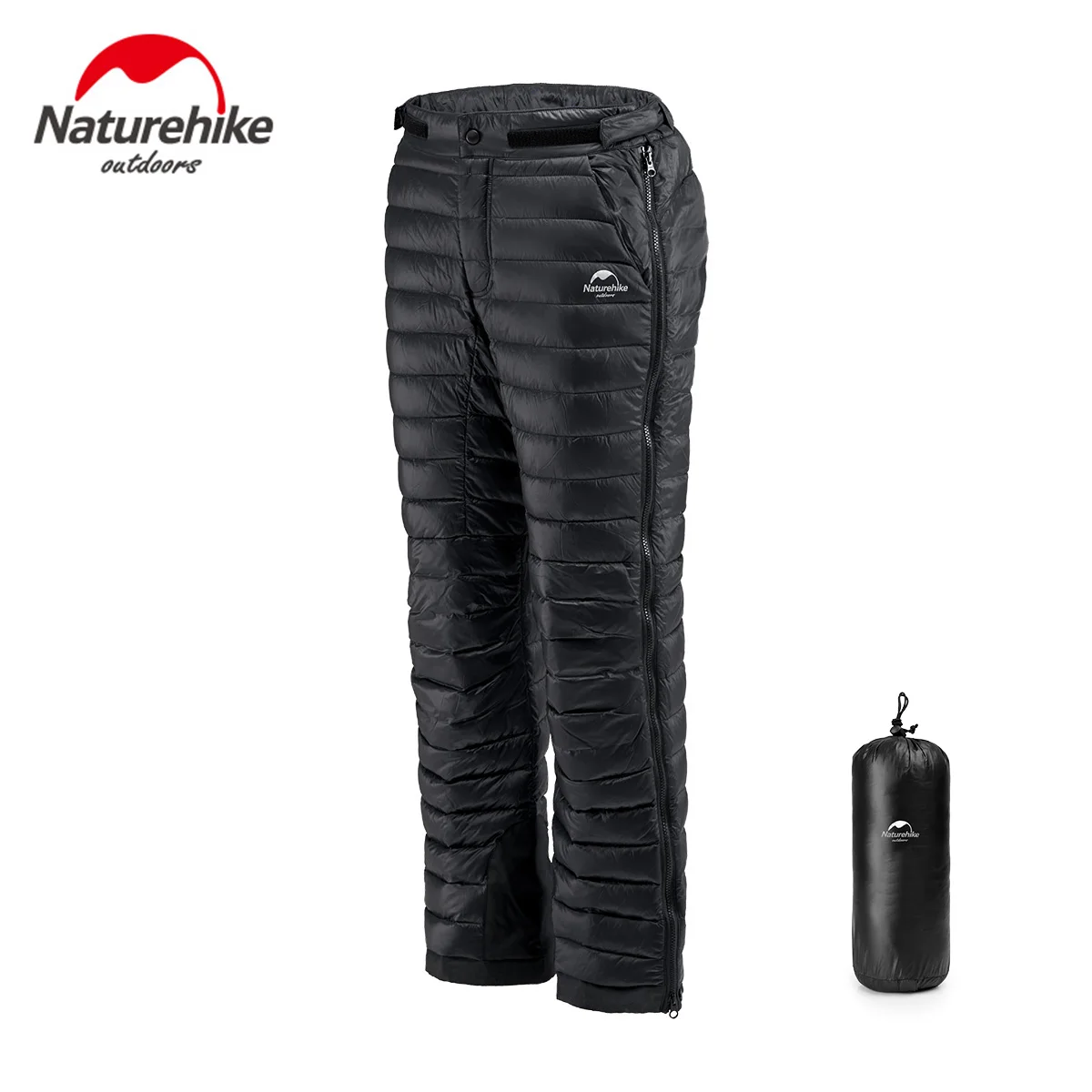 

Naturehike Double Zipper Warm Goose Down Pants Man and Woman Camping Down Pants Thick Windproof Waterproof Trousers NH19FS018