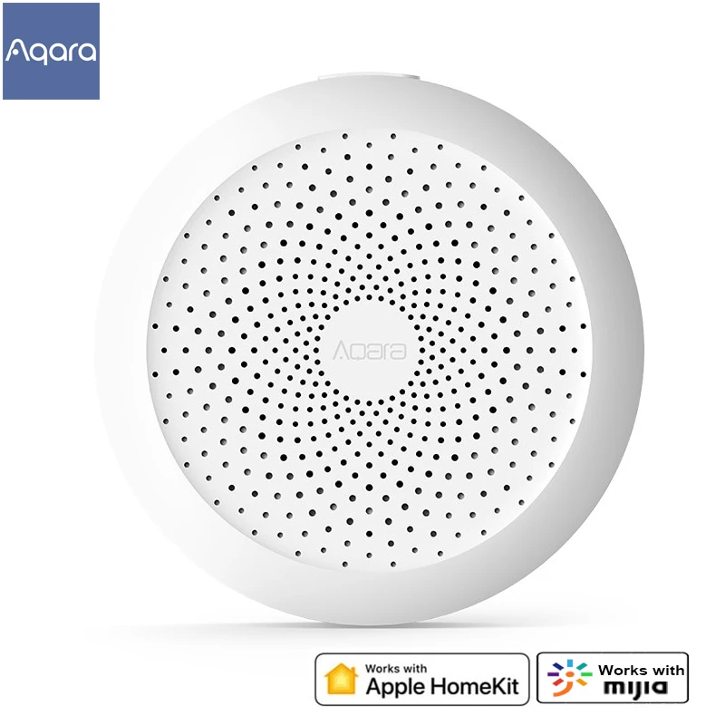 Беспроводной шлюз Aqara Gateway Hub светодиодный ночник Zigbee RGB с Wi Fi работает приложением