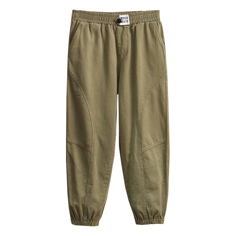 

Women's Clothing Harem Pants Plus Size Spring 2021 Fashion Casual Female Safari Style Trousers Applique Ankle Banded Bottoms