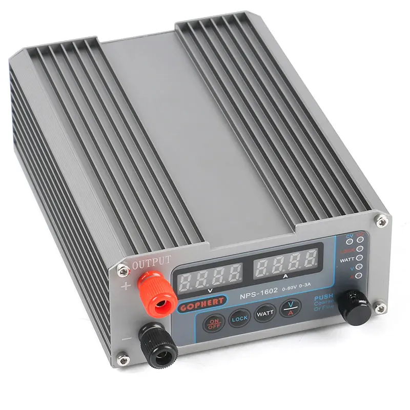 Gophert точность компактный NPS 1601 32В 30V 5A CPS 3205 3205E 6003 мини Регулируемый цифровой