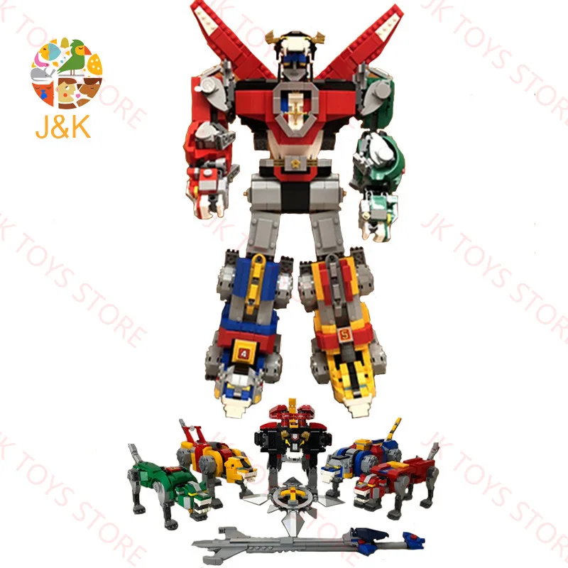 16057 фильм Материал серия Voltron King s 21311 набор Строительные блоки Набор кирпичи