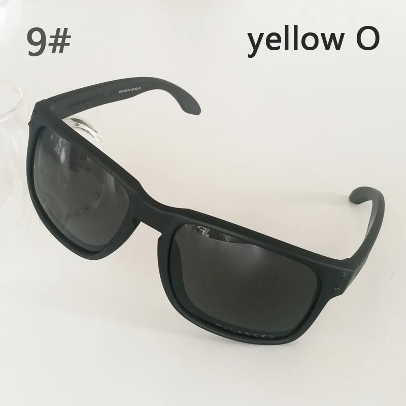 Holbrooker o Брендовые мужские дизайнерские модные солнцезащитные очки TR90, очки, поляризационные линзы 9102, уличные очки, очки uv400 Gafas De Sol - Цвет: holk-Yellow-Lo