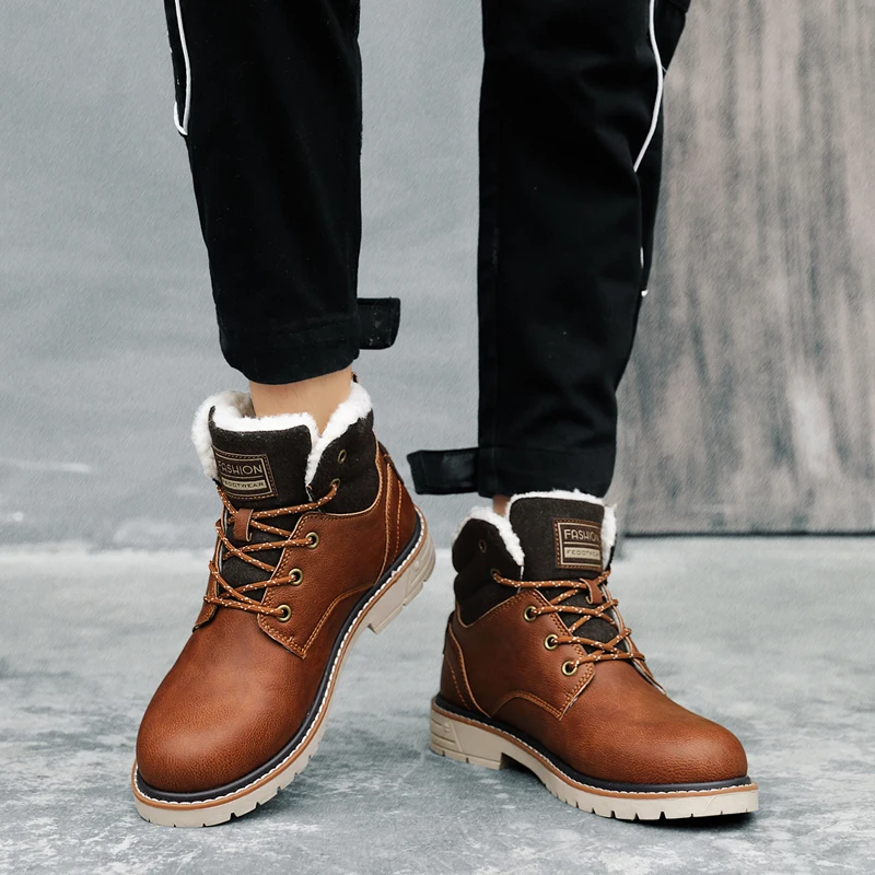 

Boots Desert Casual Leather Man Shoe Men Shoes Spring And Autumn Men's Boots Sneakers Men's Winter Footwear Wear