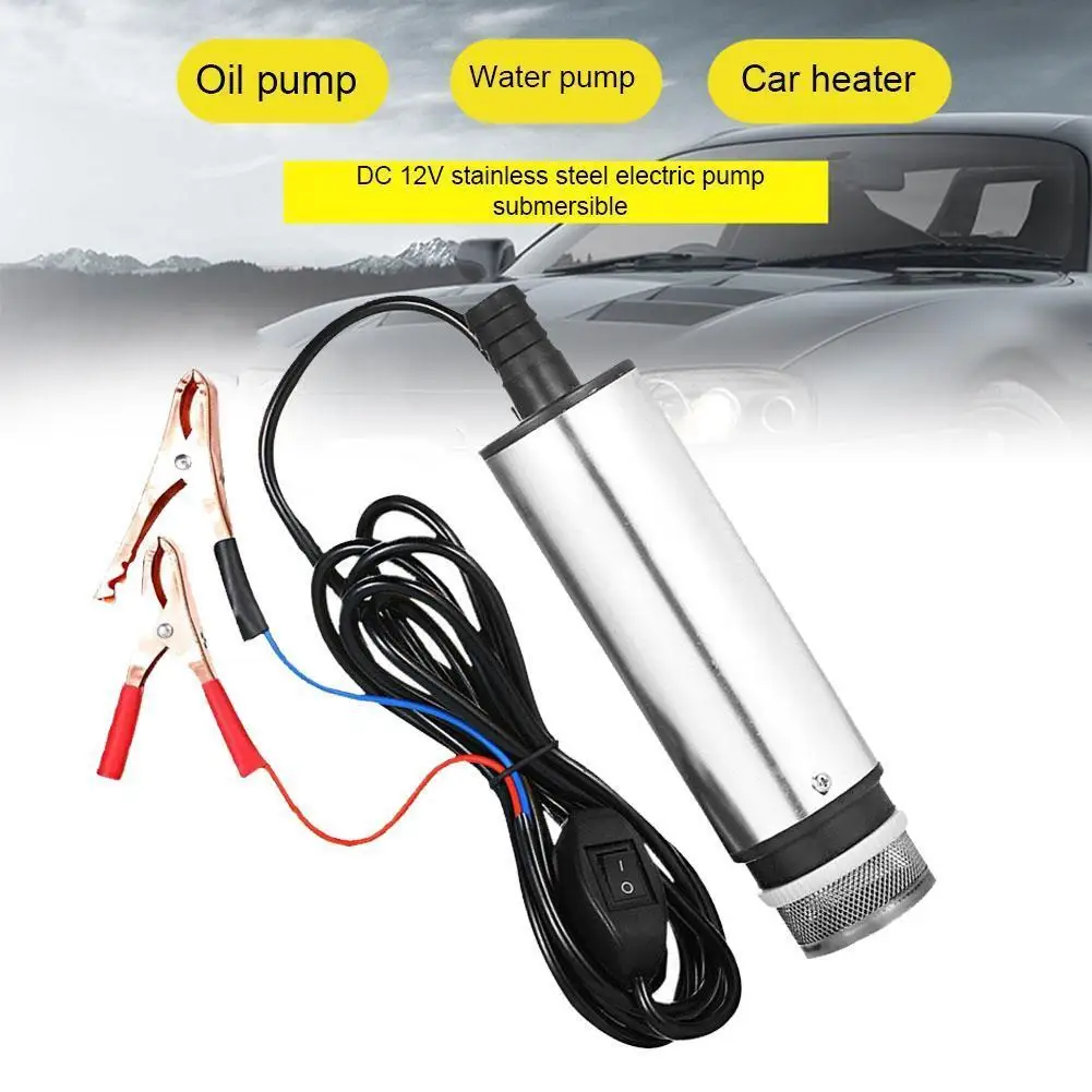 Портативный Электрический погружной мини-насос 12 В 24 постоянного тока из сплава