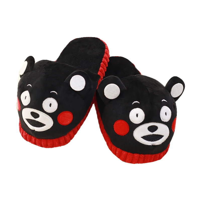 

Funny cotton slippers female defecate home furnishing creative warm lovely cartoon funny face funny bag and cotton shoes