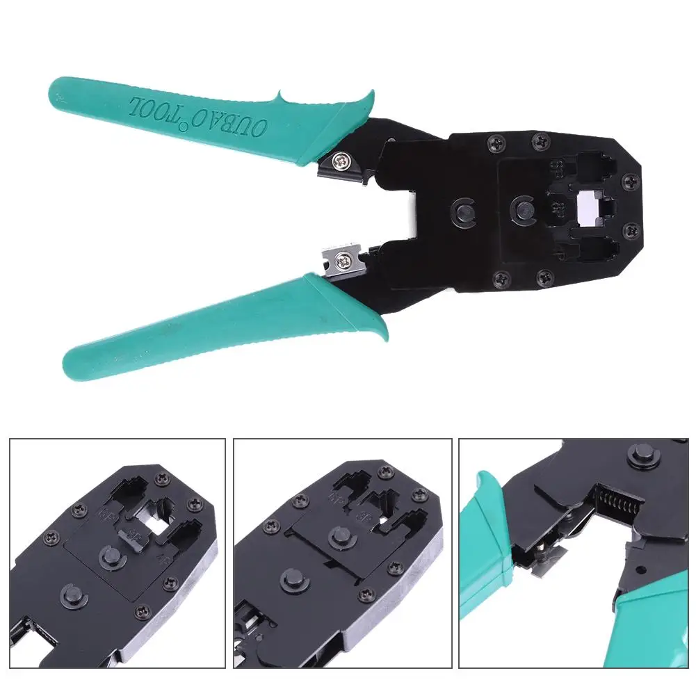 Cat5 RJ45 набор для обжима кабеля сети обжимные плоскогубцы Набор инструментов с 100