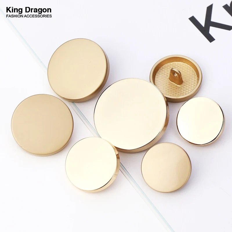 Новое поступление металлические большие пуговицы для джинсов и рубашек золотого