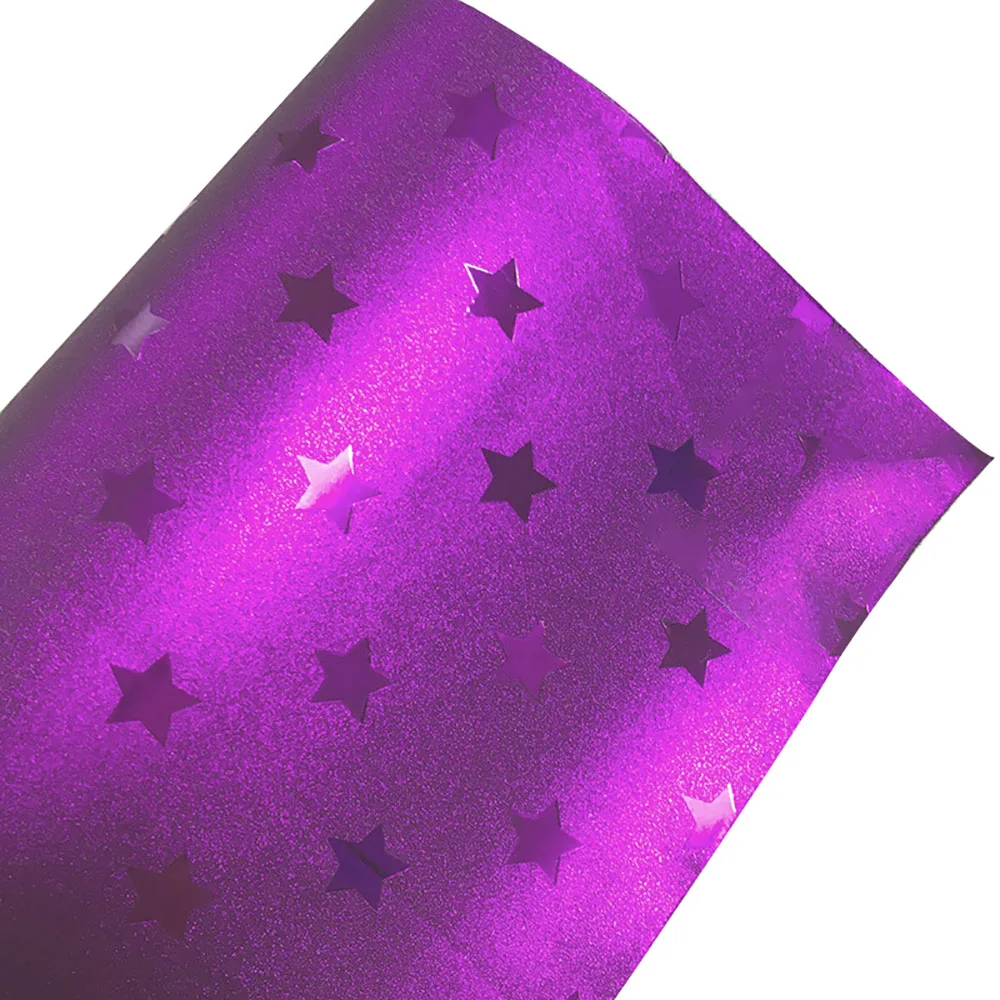 Dot Star Искусственная кожа 29x21 см искусственная ткань DIY Ручная работа швейные