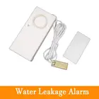 Детектор утечки воды для домашней сигнализации, автономный датчик 110 дБ с оповещением об обнаружении перелива воды
