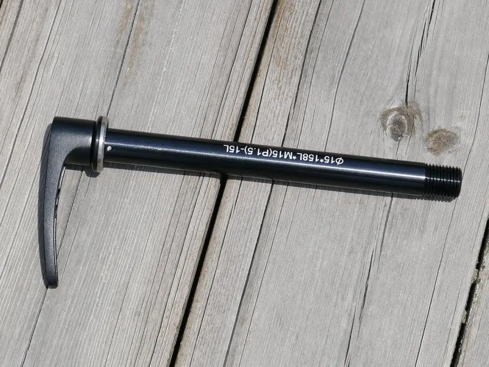 Высококачественная ось для велосипедных вилок легированная через 15 мм